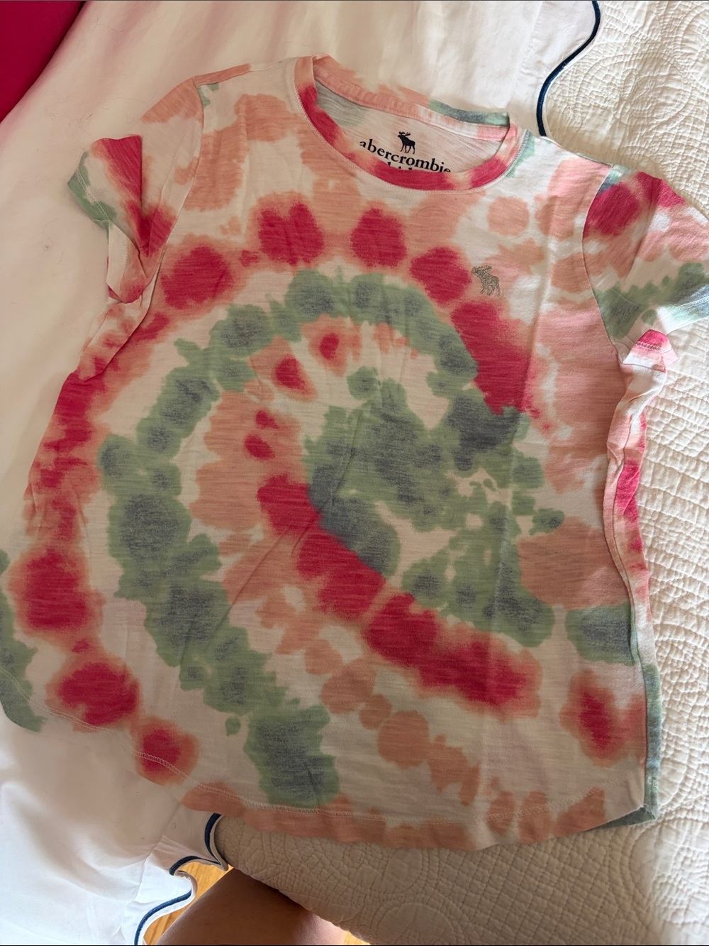 ABERCROMBIE GIRLS TIE DYE SHIRT